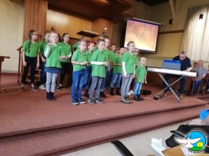 Optreden in de Gereformeerde Kerk Nieuweroord in Noordscheschut