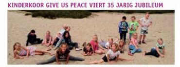 Kinderkoor Give us Peace in Pr8veld November 2016